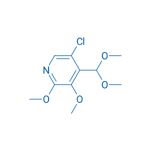 5-Chloro-4-(dimethoxymethyl)-2,3-dimethoxypyridine 1g