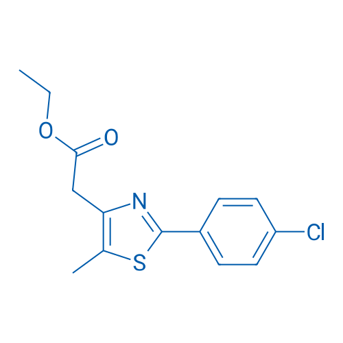 Ethyl 2-[2-(4-chlorophenyl)-5-methyl-1,3-thiazol-4-yl]acetate 1g