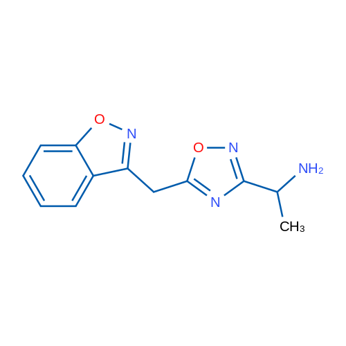 1-[5-(1,2-Benzoxazol-3-ylmethyl)-1,2,4-oxadiazol-3-yl]ethan-1-amine 1g