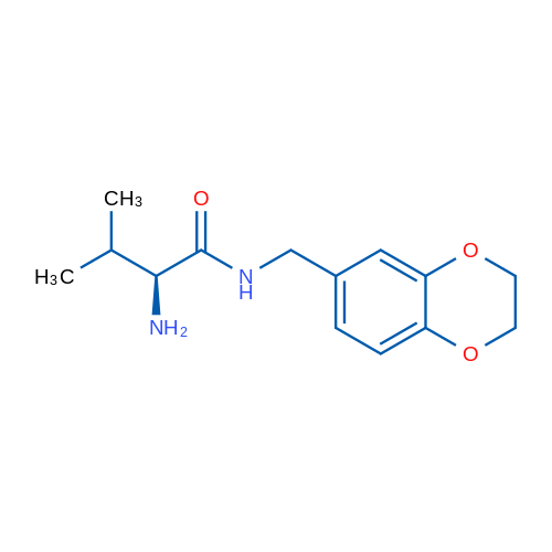 (S)-2-Amino-N-((2,3-dihydrobenzo[b][1,4]dioxin-6-yl)methyl)-3-methylbutanamide 1g