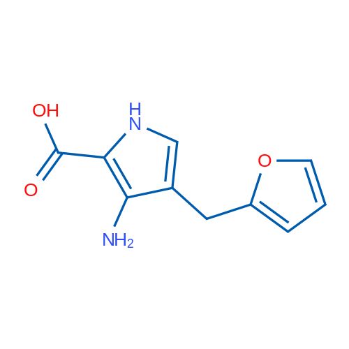 3-Amino-4-(furan-2-ylmethyl)-1H-pyrrole-2-carboxylic acid 1g