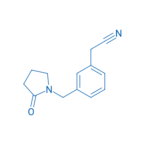 2-{3-[(2-oxopyrrolidin-1-yl)methyl]phenyl}acetonitrile 5g