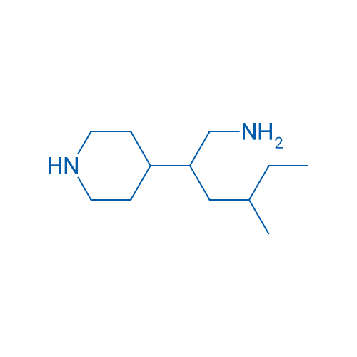 4-Methyl-2-(piperidin-4-yl)hexan-1-amine 1g