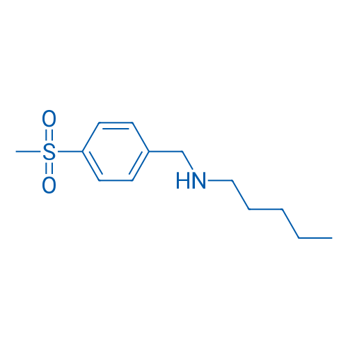 N-(4-(Methylsulfonyl)benzyl)pentan-1-amine 1g