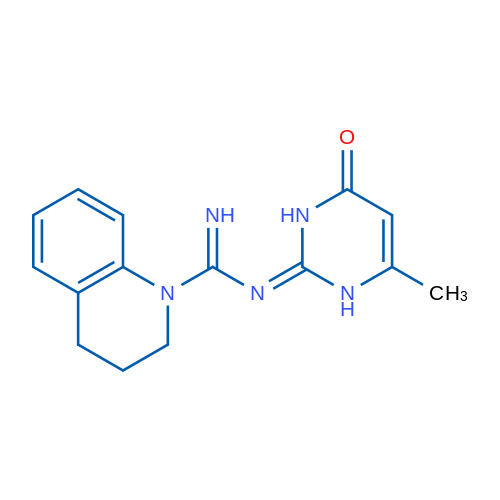 N-(6-Methyl-4-oxo-3,4-dihydropyrimidin-2(1H)-ylidene)-3,4-dihydroquinoline-1(2H)-carboximidamide 1g