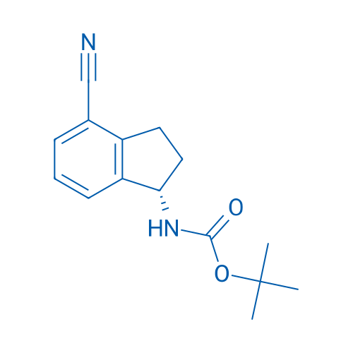 (S)-1-(Boc-amino)-2,3-dihydro-1H-indene-4-carbonitrile 250mg