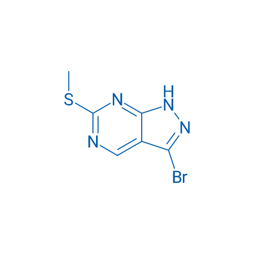 3-Bromo-6-(methylthio)-1H-pyrazolo[3,4-d]pyrimidine 1g