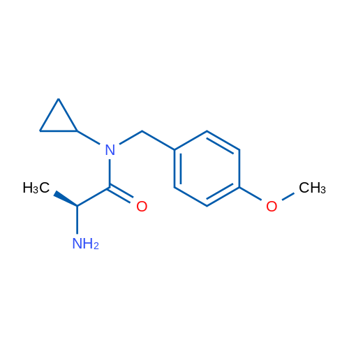 (S)-2-Amino-N-cyclopropyl-N-(4-methoxybenzyl)propanamide 1g