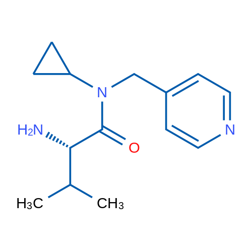 (S)-2-Amino-N-cyclopropyl-3-methyl-N-(pyridin-4-ylmethyl)butanamide 1g