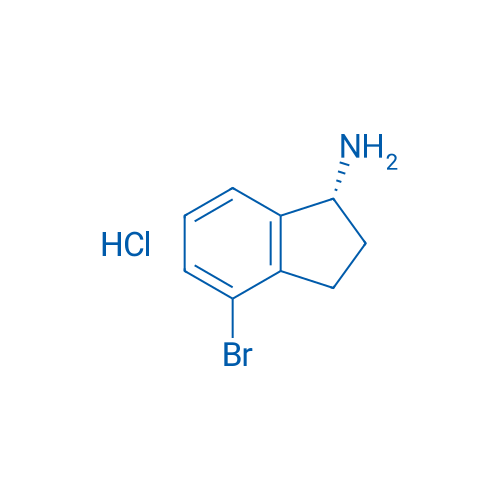 (R)-4-Bromo-2,3-dihydro-1H-inden-1-amine hydrochloride 100mg