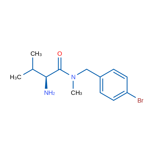 (S)-2-Amino-N-(4-bromobenzyl)-N,3-dimethylbutanamide 1g