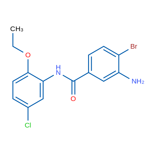 3-Amino-4-bromo-N-(5-chloro-2-ethoxyphenyl)benzamide 1g
