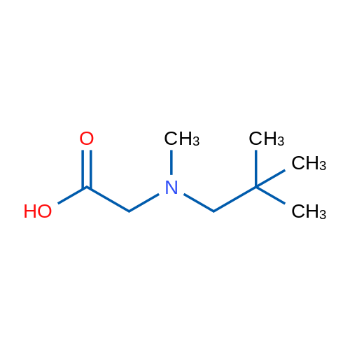 2-[(2,2-Dimethylpropyl)(methyl)amino]acetic acid 5g