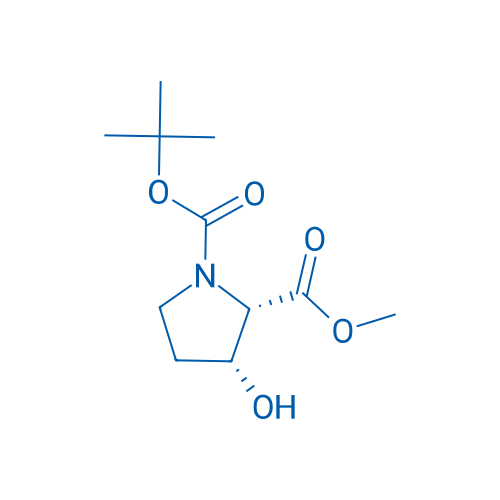 (2S,3R)-1-tert-Butyl 2-methyl 3-hydroxypyrrolidine-1,2-dicarboxylate 100mg