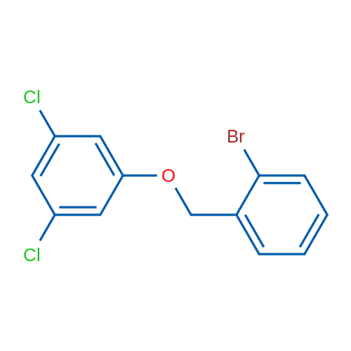 1-((2-Bromobenzyl)oxy)-3,5-dichlorobenzene 1g