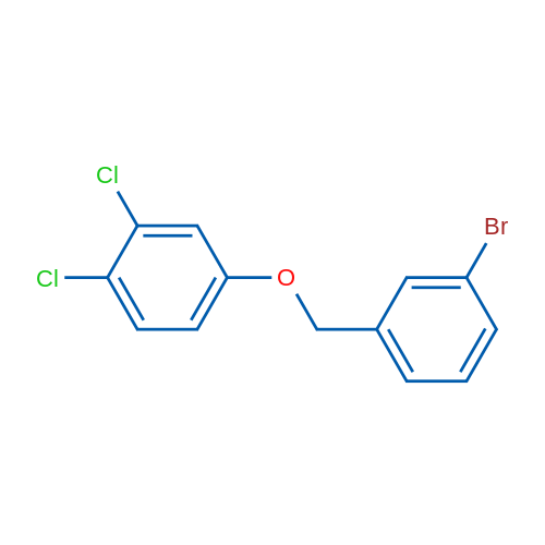 4-((3-Bromobenzyl)oxy)-1,2-dichlorobenzene 1g