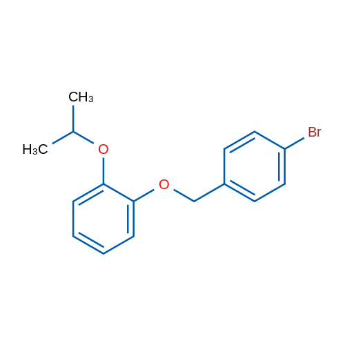 1-((4-Bromobenzyl)oxy)-2-isopropoxybenzene 1g