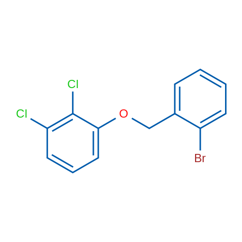 1-((2-Bromobenzyl)oxy)-2,3-dichlorobenzene 1g