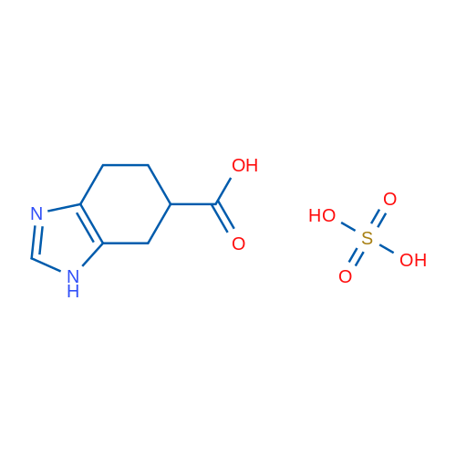 4,5,6,7-Tetrahydro-1H-benzo[d]imidazole-6-carboxylic acid compound with sulfuric acid (1:1) 1g
