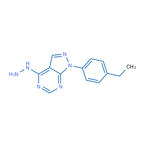 1-(4-Ethylphenyl)-4-hydrazinyl-1H-pyrazolo[3,4-d]pyrimidine 1g