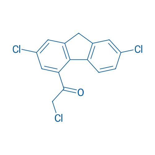 2-Chloro-1-(2,7-dichloro-9H-fluoren-4-yl)ethanone 1g