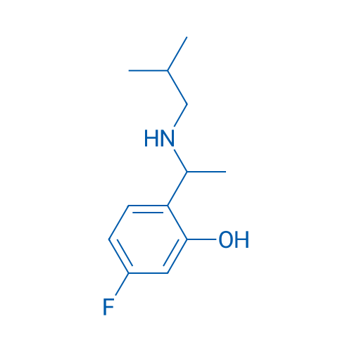 5-Fluoro-2-{1-[(2-methylpropyl)amino]ethyl}phenol 1g