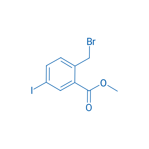 Methyl 2-(bromomethyl)-5-iodobenzoate 250mg