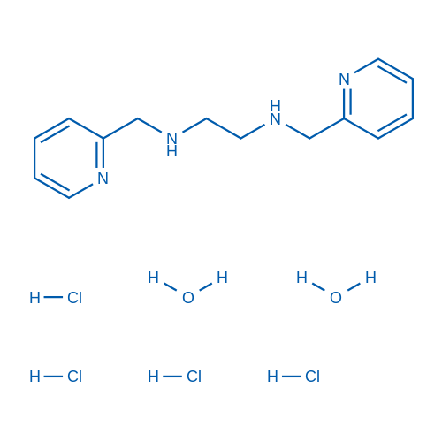 N,N'-Bis(2-pyridylmethyl)-1,2-ethylenediamine Tetrahydrochloride Dihydrate 1g