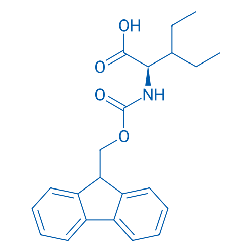 Fmoc-D-2-amino-3-ethylpentanoic acid 250mg