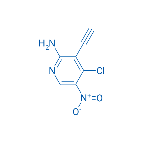 4-Chloro-3-ethynyl-5-nitropyridin-2-amine 1g