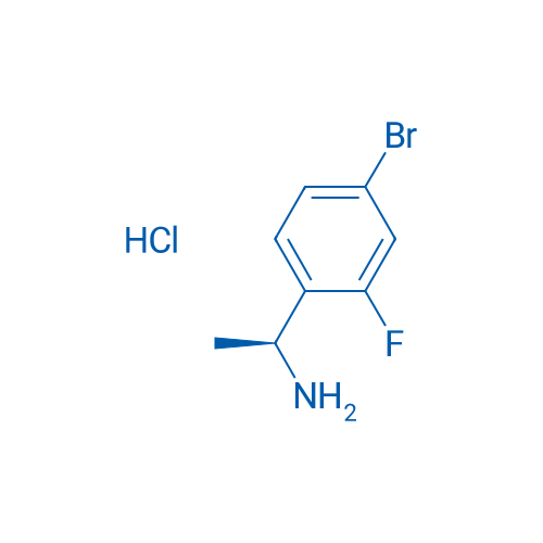 (S)-1-(4-Bromo-2-fluorophenyl)ethanamine hydrochloride 250mg