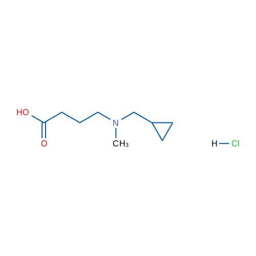 4-[(Cyclopropylmethyl)(methyl)amino]butanoic acid hydrochloride 1g