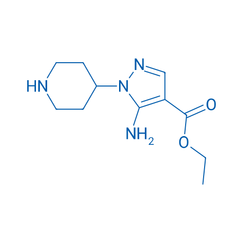 Ethyl 5-amino-1-(piperidin-4-yl)-1H-pyrazole-4-carboxylate 1g