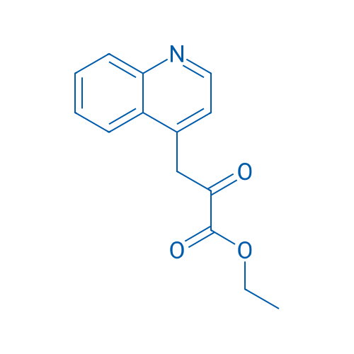 Ethyl 2-oxo-3-(quinolin-4-yl)propanoate 1g