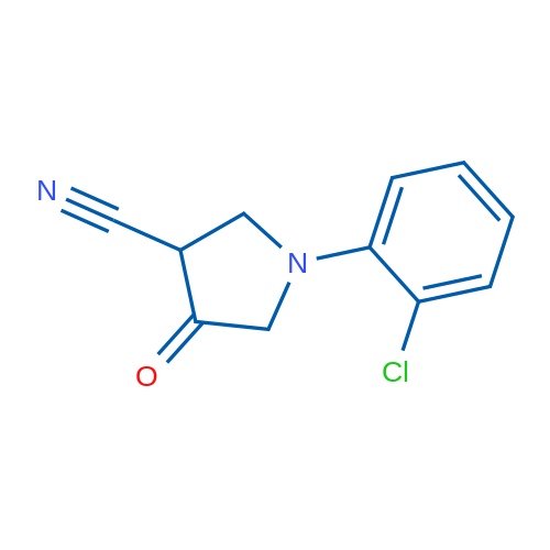 1-(2-Chlorophenyl)-4-oxopyrrolidine-3-carbonitrile 1g
