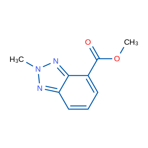 Methyl 2-methyl-2H-benzo[d][1,2,3]triazole-4-carboxylate 1g
