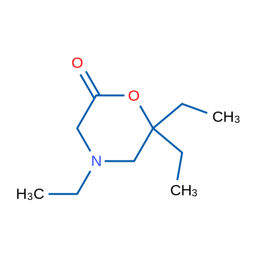 4,6,6-Triethylmorpholin-2-one 1g
