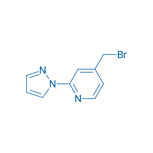4-(Bromomethyl)-2-(1H-pyrazol-1-yl)pyridine 1g
