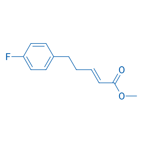 Methyl 5-(4-fluorophenyl)pent-2-enoate 1g