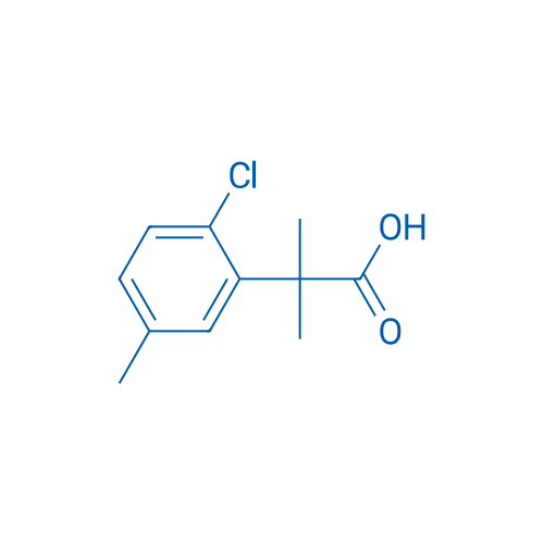 2-(2-Chloro-5-methylphenyl)-2-methylpropanoic acid 1g