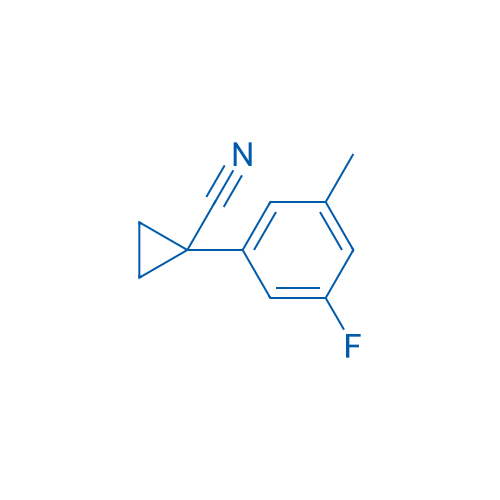 1-(3-Fluoro-5-methylphenyl)cyclopropane-1-carbonitrile 1g