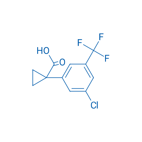 1-(3-Chloro-5-(trifluoromethyl)phenyl)cyclopropane-1-carboxylic acid 1g