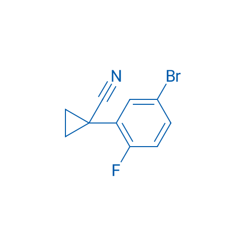1-(5-Bromo-2-fluorophenyl)cyclopropane-1-carbonitrile 250mg