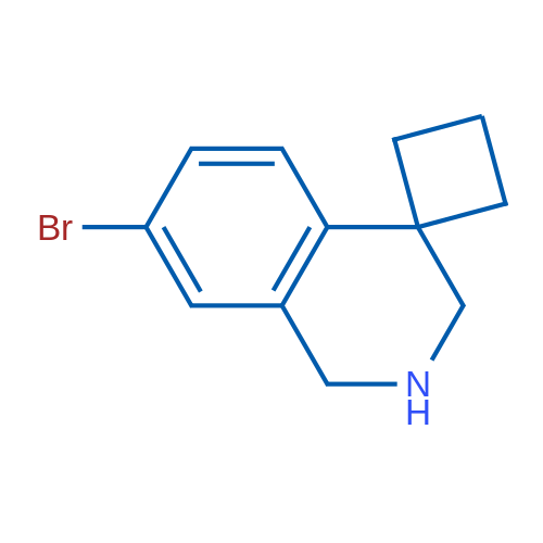 7'-Bromo-2',3'-dihydro-1'H-spiro[cyclobutane-1,4'-isoquinoline] 1g