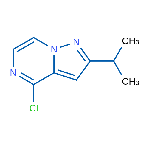 4-Chloro-2-(propan-2-yl)pyrazolo[1,5-a]pyrazine 1g