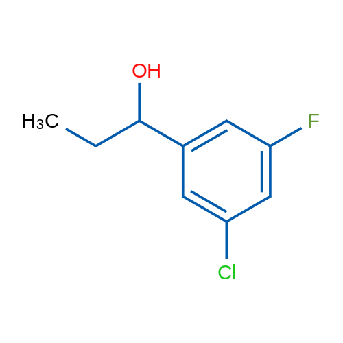 1-(3-Chloro-5-fluorophenyl)propan-1-ol 1g