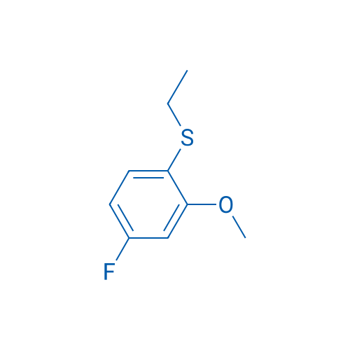 Ethyl(4-fluoro-2-methoxyphenyl)sulfane 1g