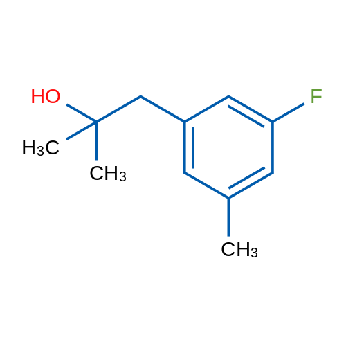 1-(3-Fluoro-5-methylphenyl)-2-methylpropan-2-ol 1g