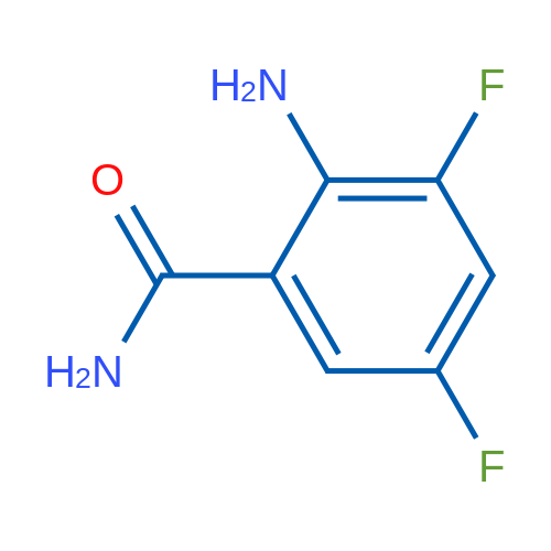 2-Amino-3,5-difluorobenzamide 1g