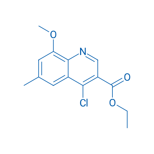 Ethyl 4-chloro-8-methoxy-6-methylquinoline-3-carboxylate 1g